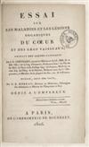 CORVISART DES MARETS, JEAN-NICOLAS, Baron. Essai sur les Maladies et les Lésions Organiques du Coeur et des Gros Vaisseaux. 1806